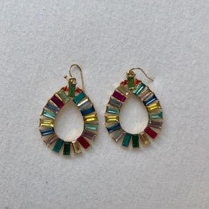 Multicolored Drop Down Earrings